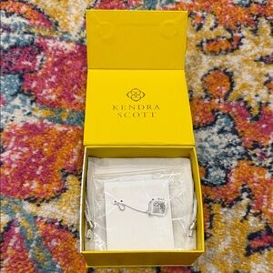 Kendra Scott Silver Kacey Necklace